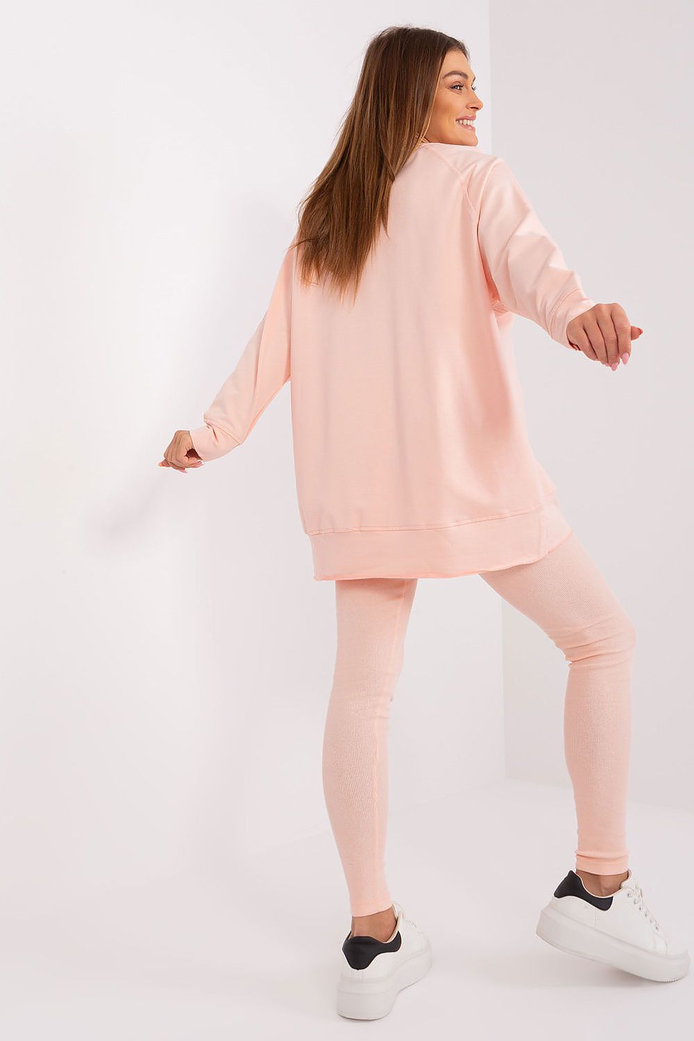 Sweatshirt Set Damen Print & Leggings Baumwolle – Bequem & Stylisch