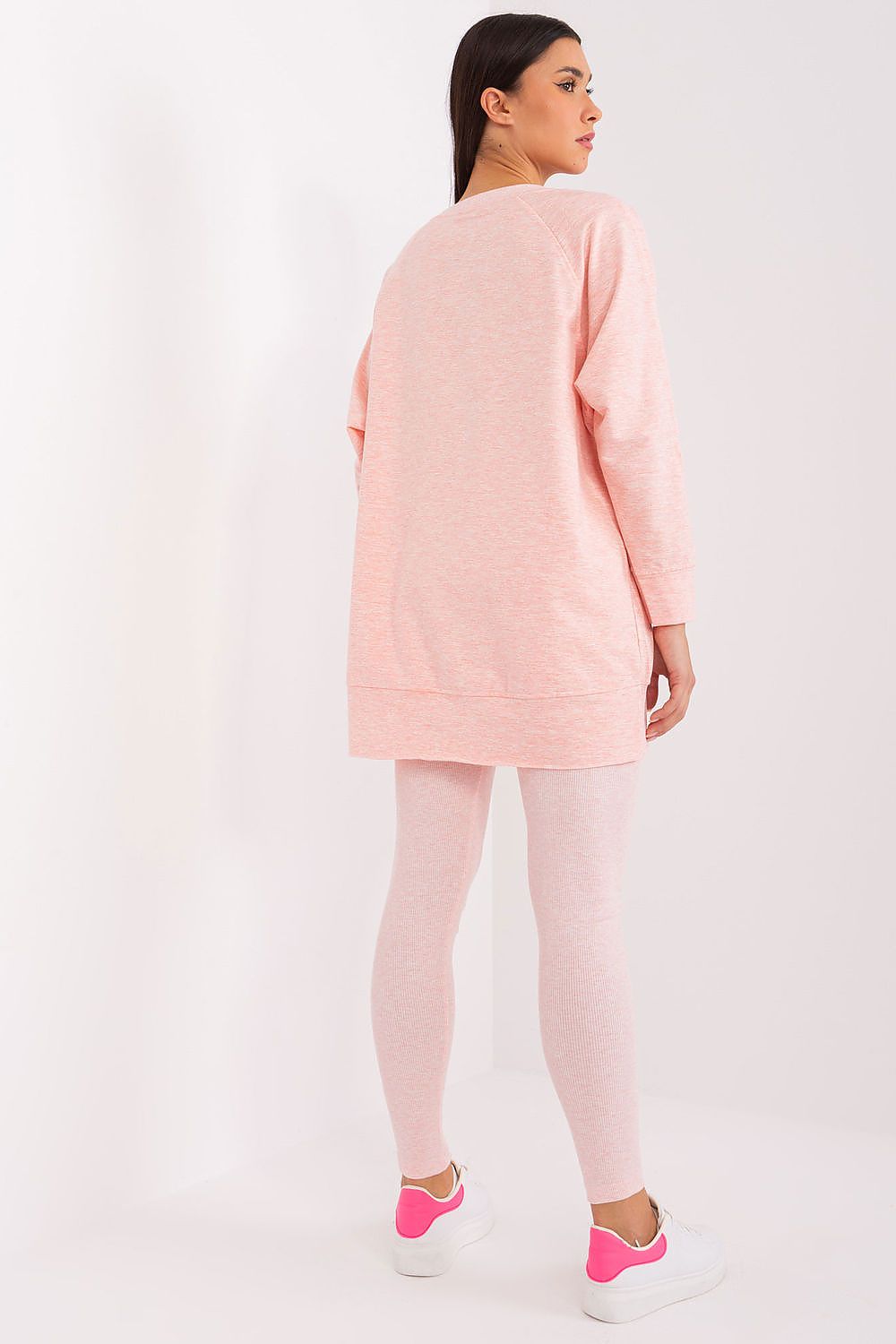 Sweatshirt Set Damen Print & Leggings Baumwolle – Bequem & Stylisch