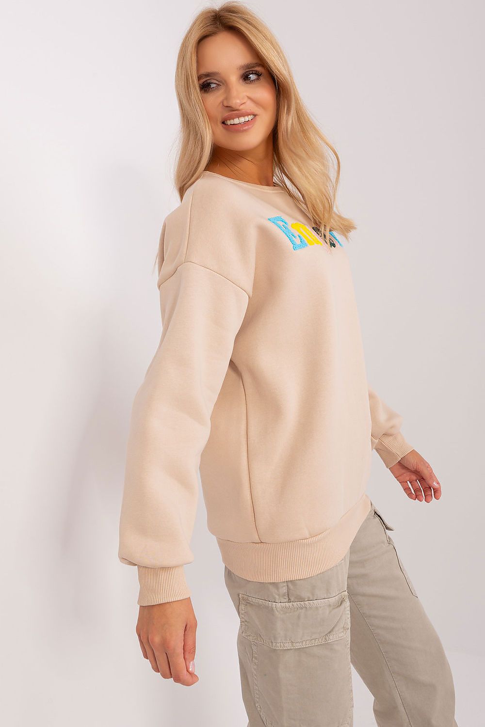 Damen Pullover mit Aufdruck – Bunt & Lässig in 7 Farben