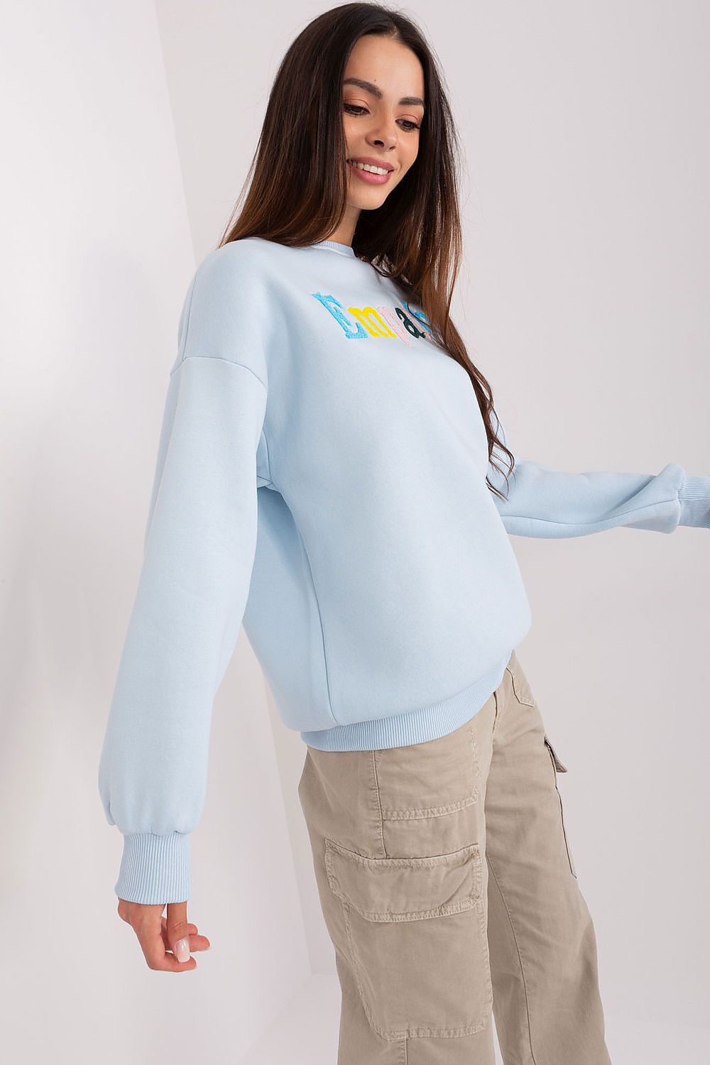 Damen Pullover mit Aufdruck – Bunt & Lässig in 7 Farben