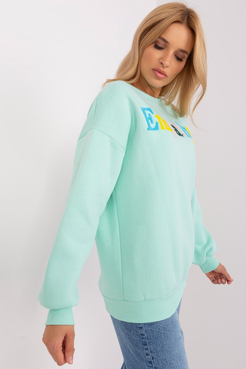 Damen Pullover mit Aufdruck – Bunt & Lässig in 7 Farben