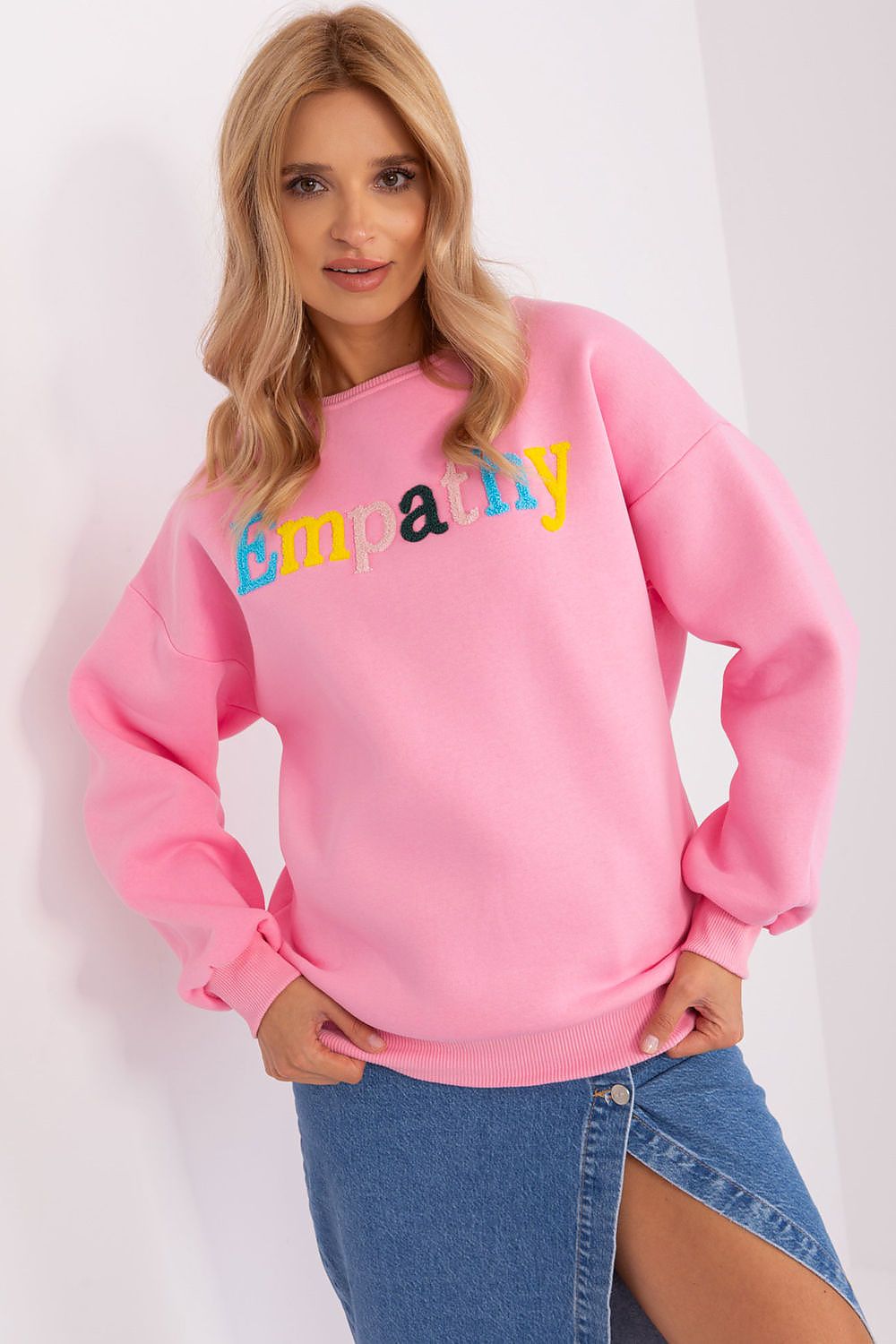 Damen Pullover mit Aufdruck – Bunt & Lässig in 7 Farben