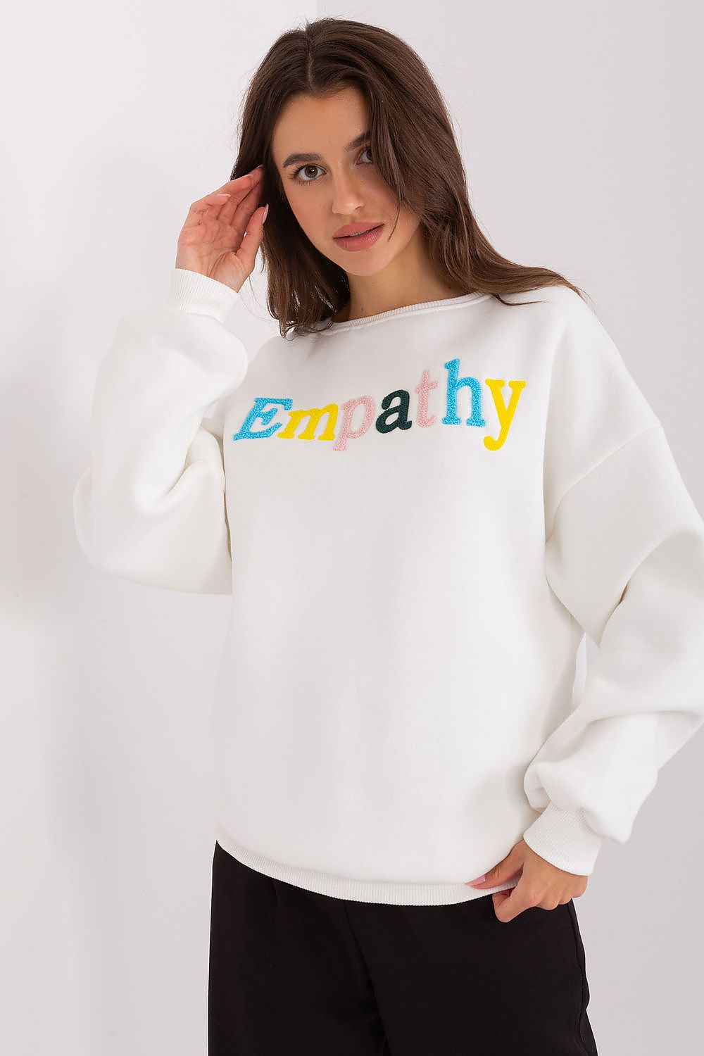 Damen Pullover mit Aufdruck – Bunt & Lässig in 7 Farben