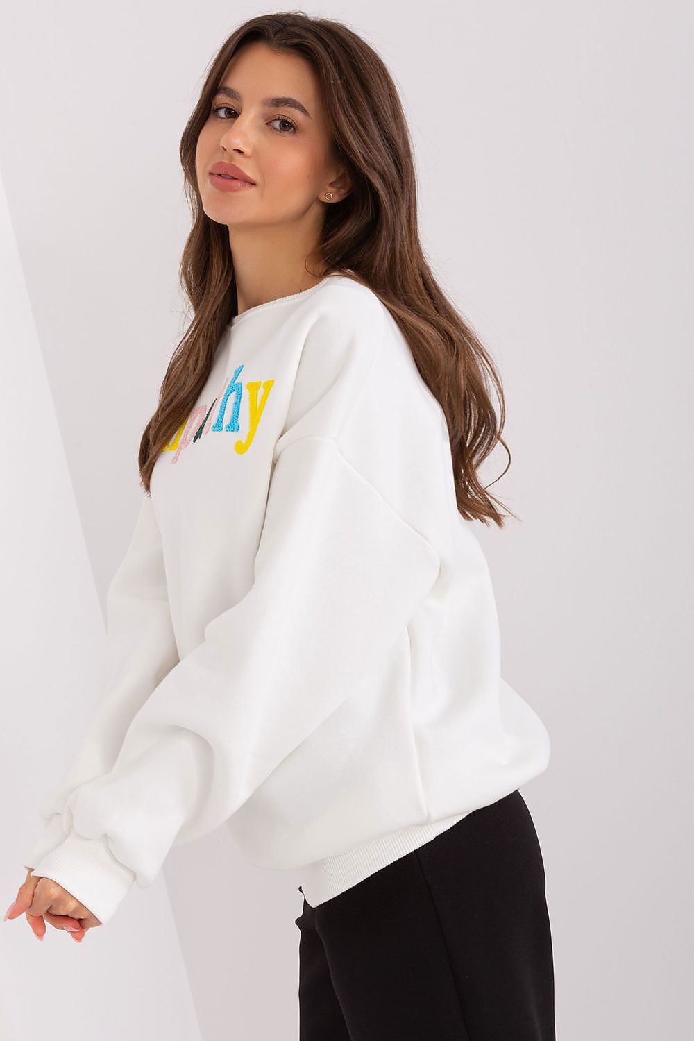 Damen Pullover mit Aufdruck – Bunt & Lässig in 7 Farben