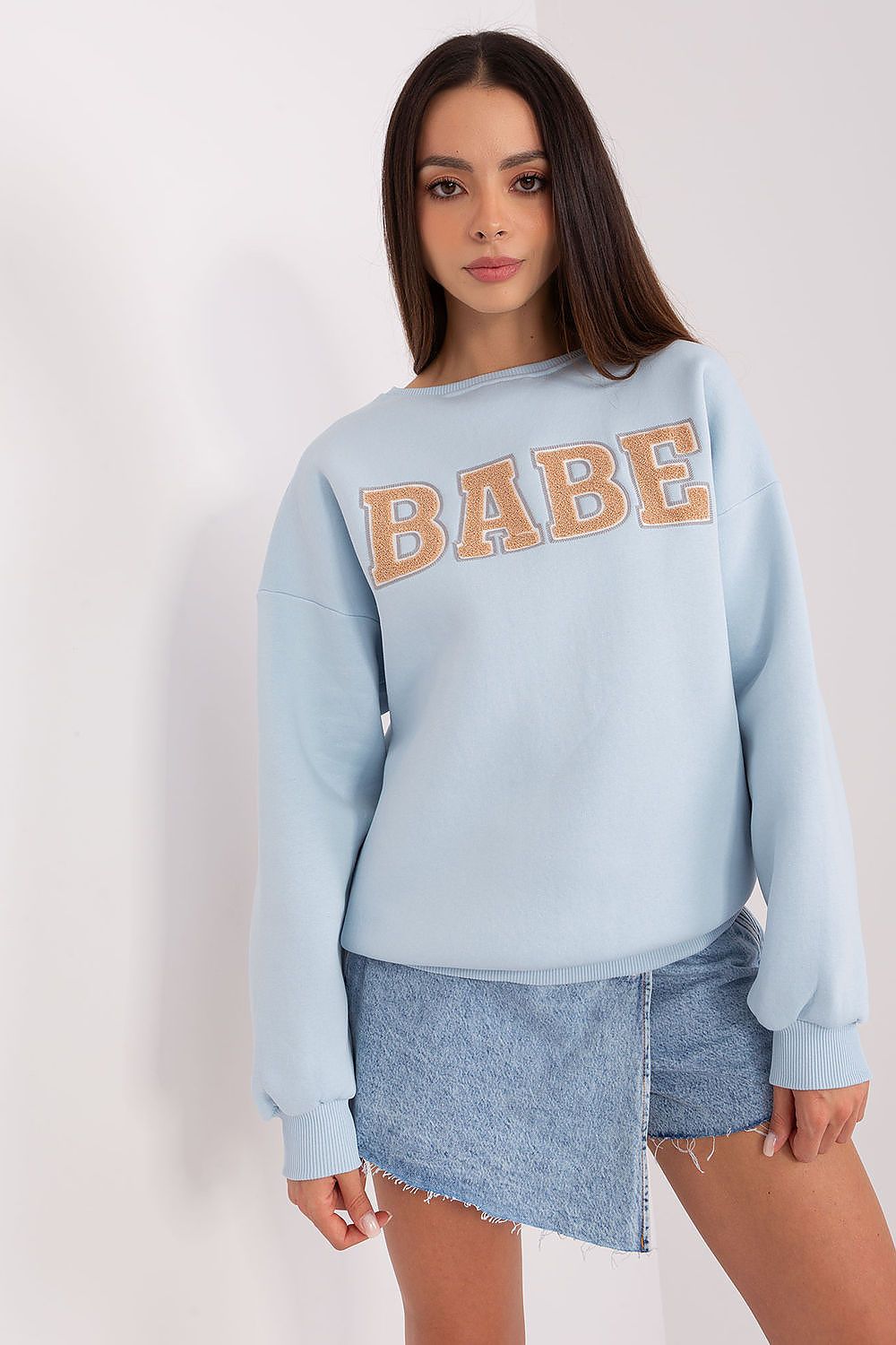 Damen Bluse mit Schriftzug – Lässig & Farbenfroh in 6 Farben