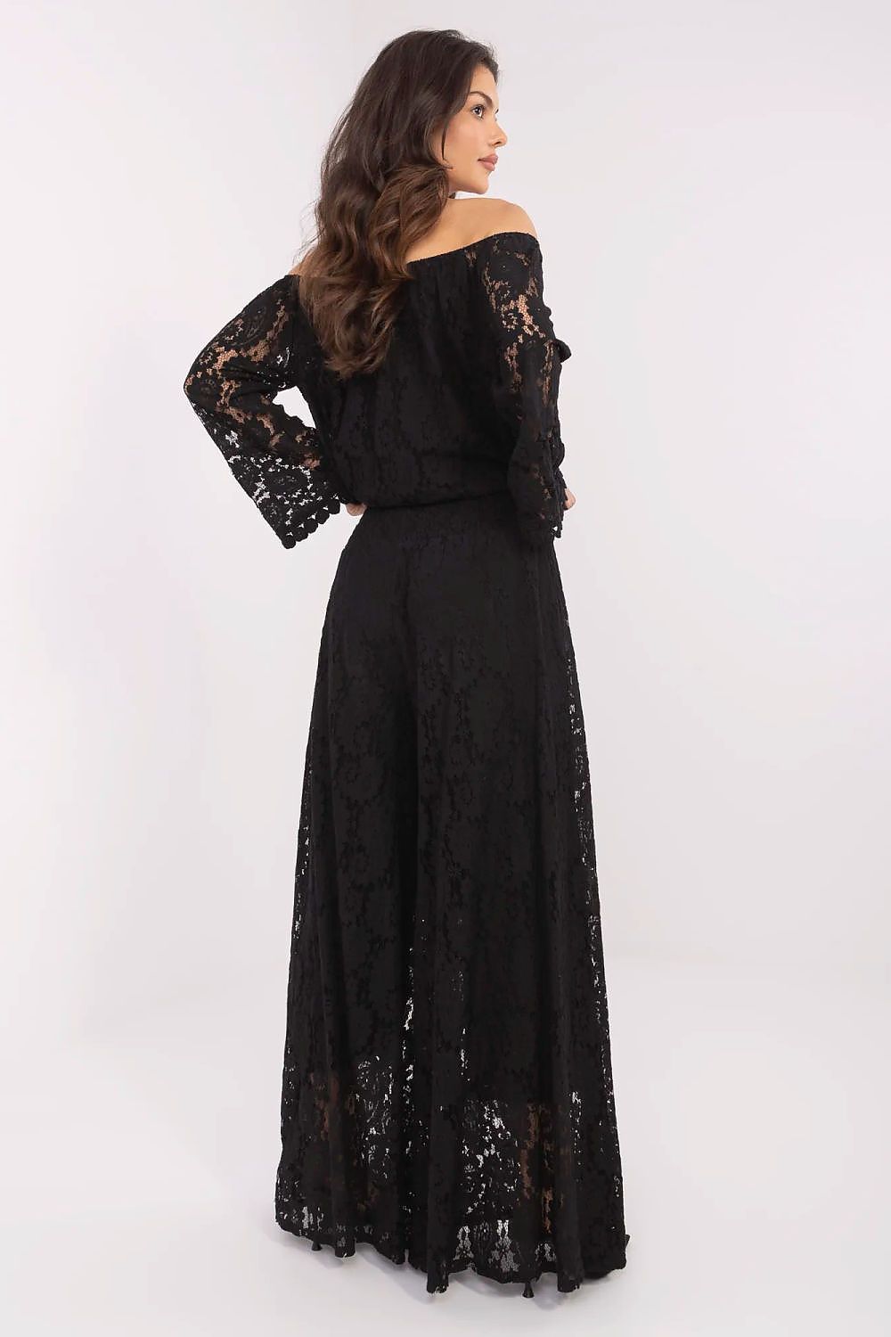 Spitzenhosen Damen – Elegante Palazzo-Hose mit Spitze