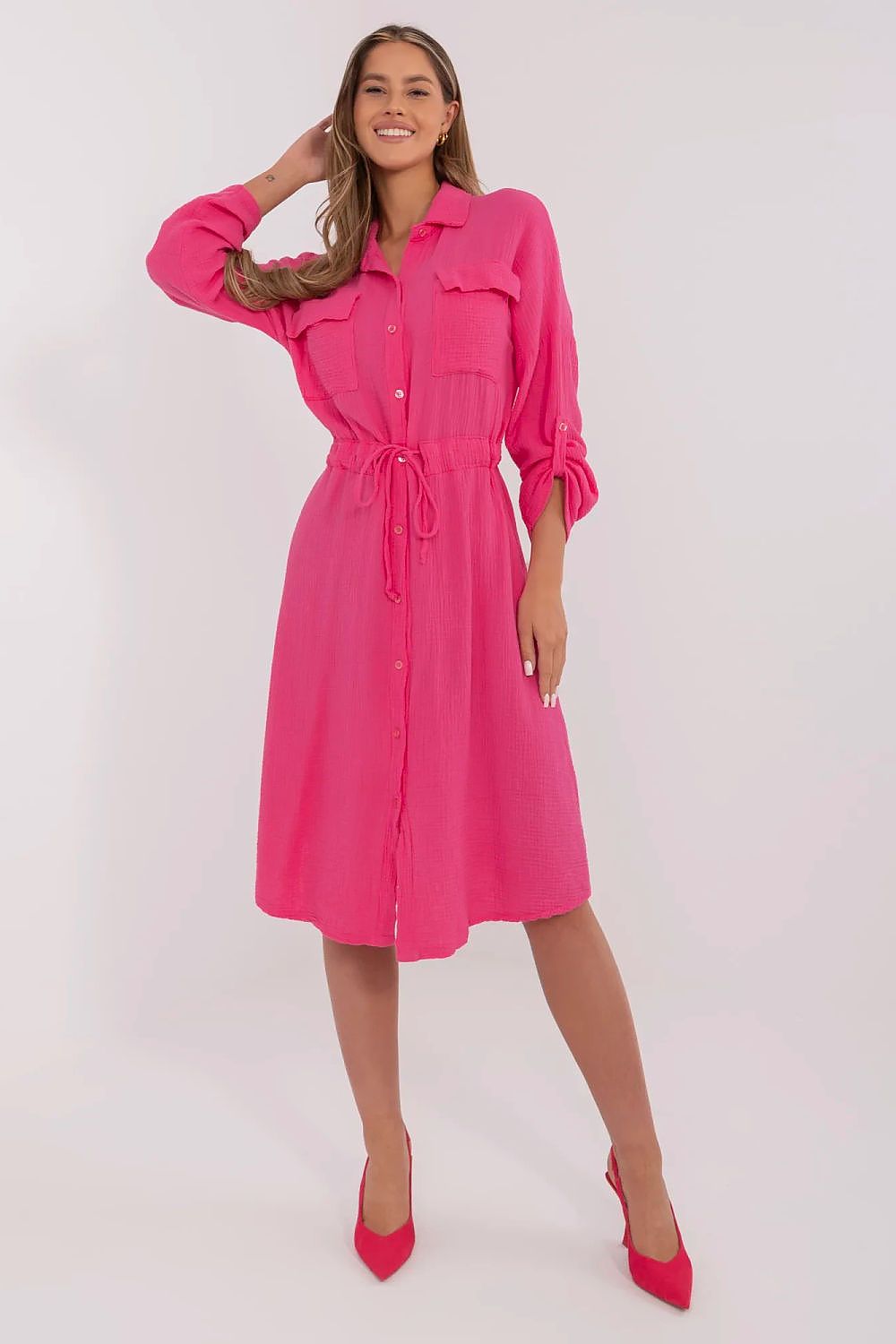 Alltagskleid Damen V-Ausschnitt – Feminin & elegant für jeden Tag