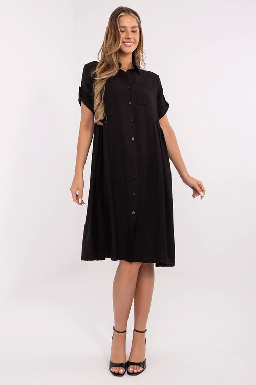 Alltagskleid Damen Langarm elegant & warm