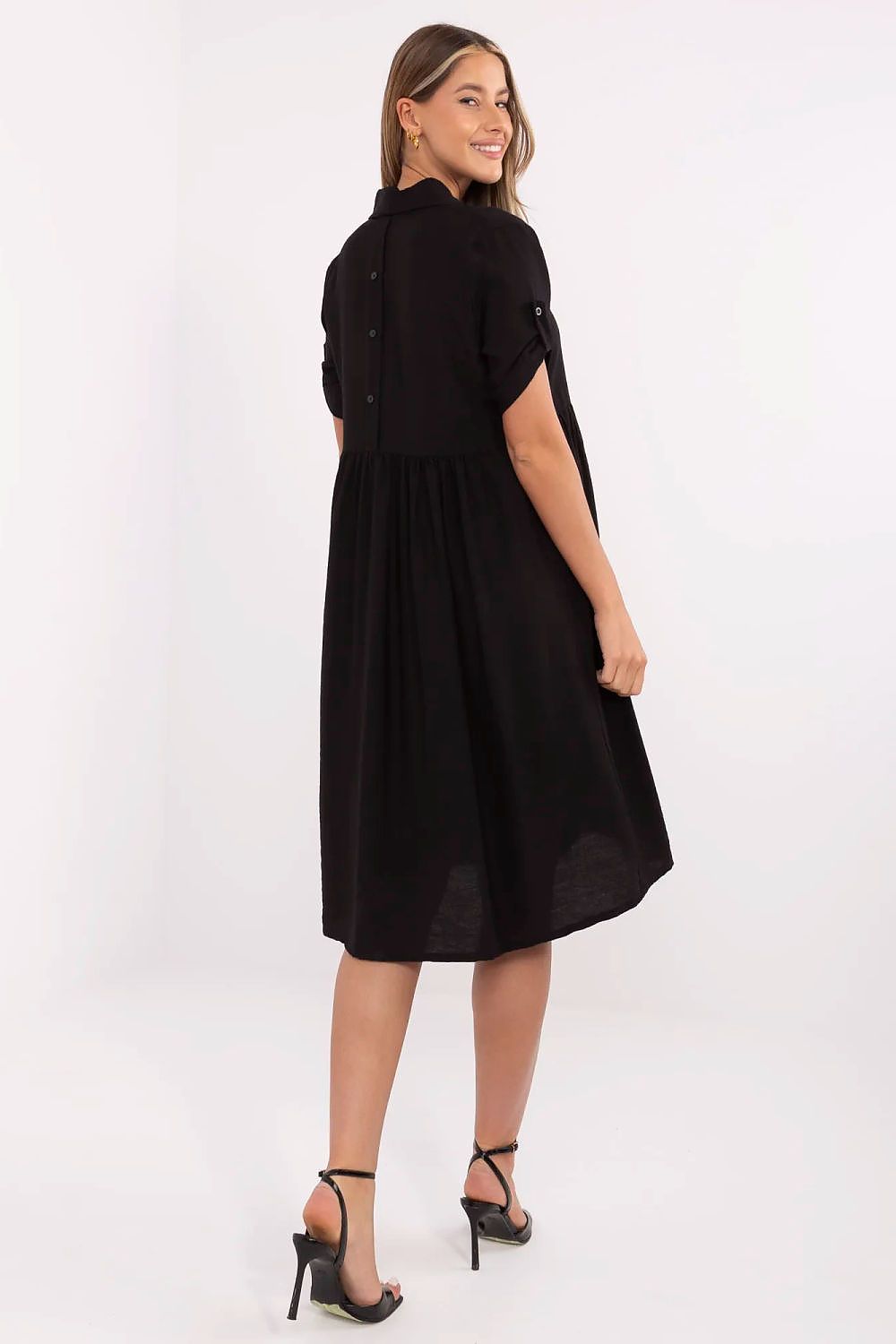 Alltagskleid Damen Langarm elegant & warm