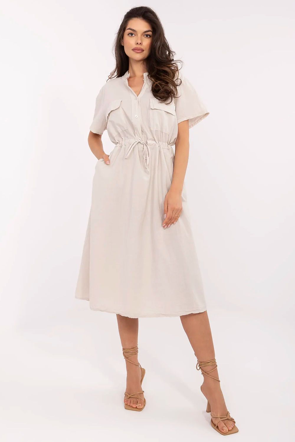Alltagskleid Damen A-Linie floral & leicht