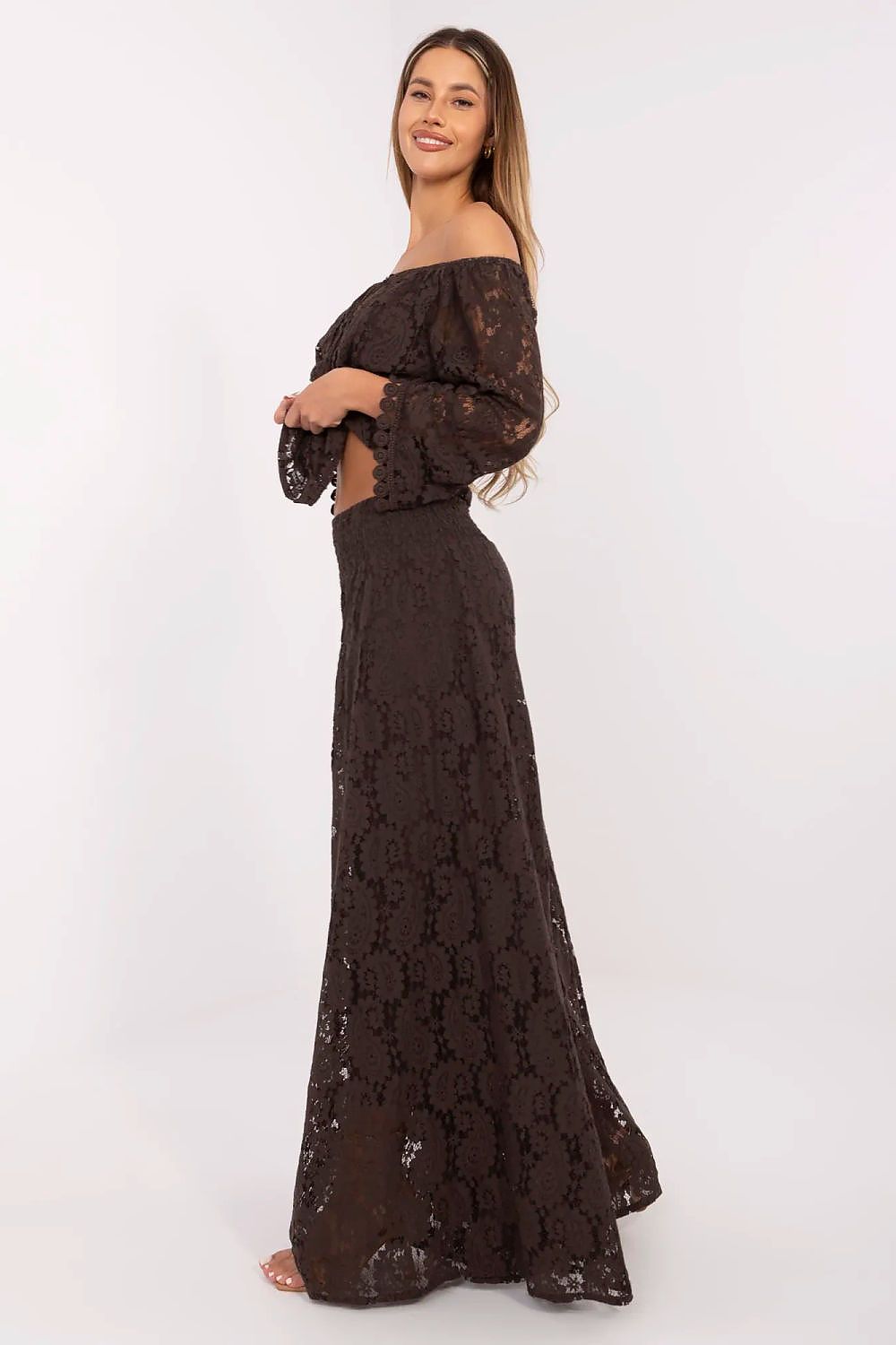 Spitzenhosen Damen – Elegante Palazzo-Hose mit Spitze