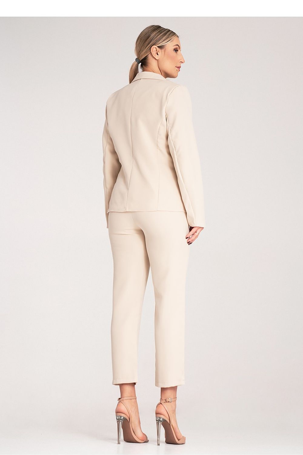 Blazer Set Damen Hose & Sakko elegant hohe Taille