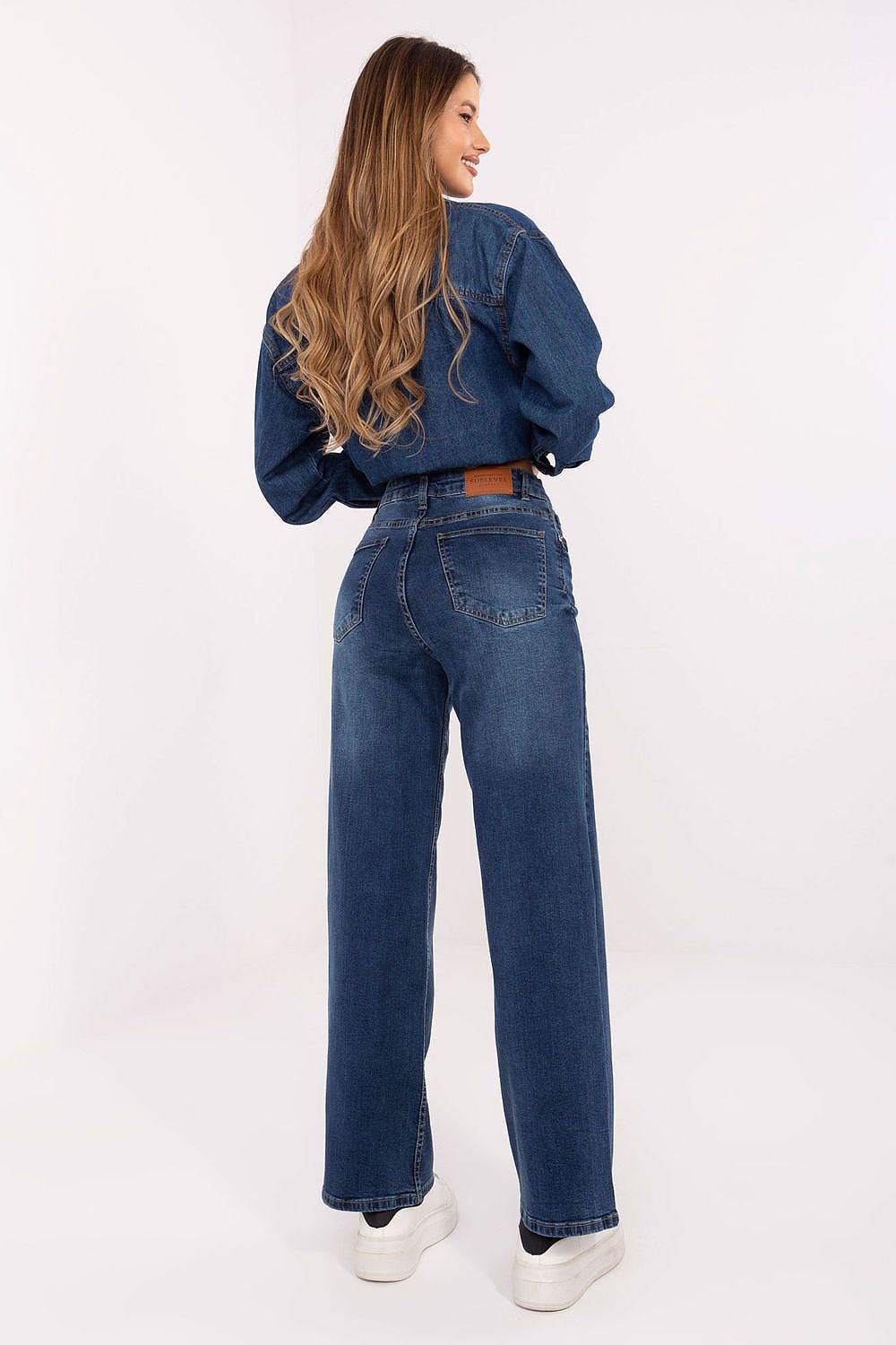 Wide Leg Jeans Damen High Waist – Lässig & Bequem
