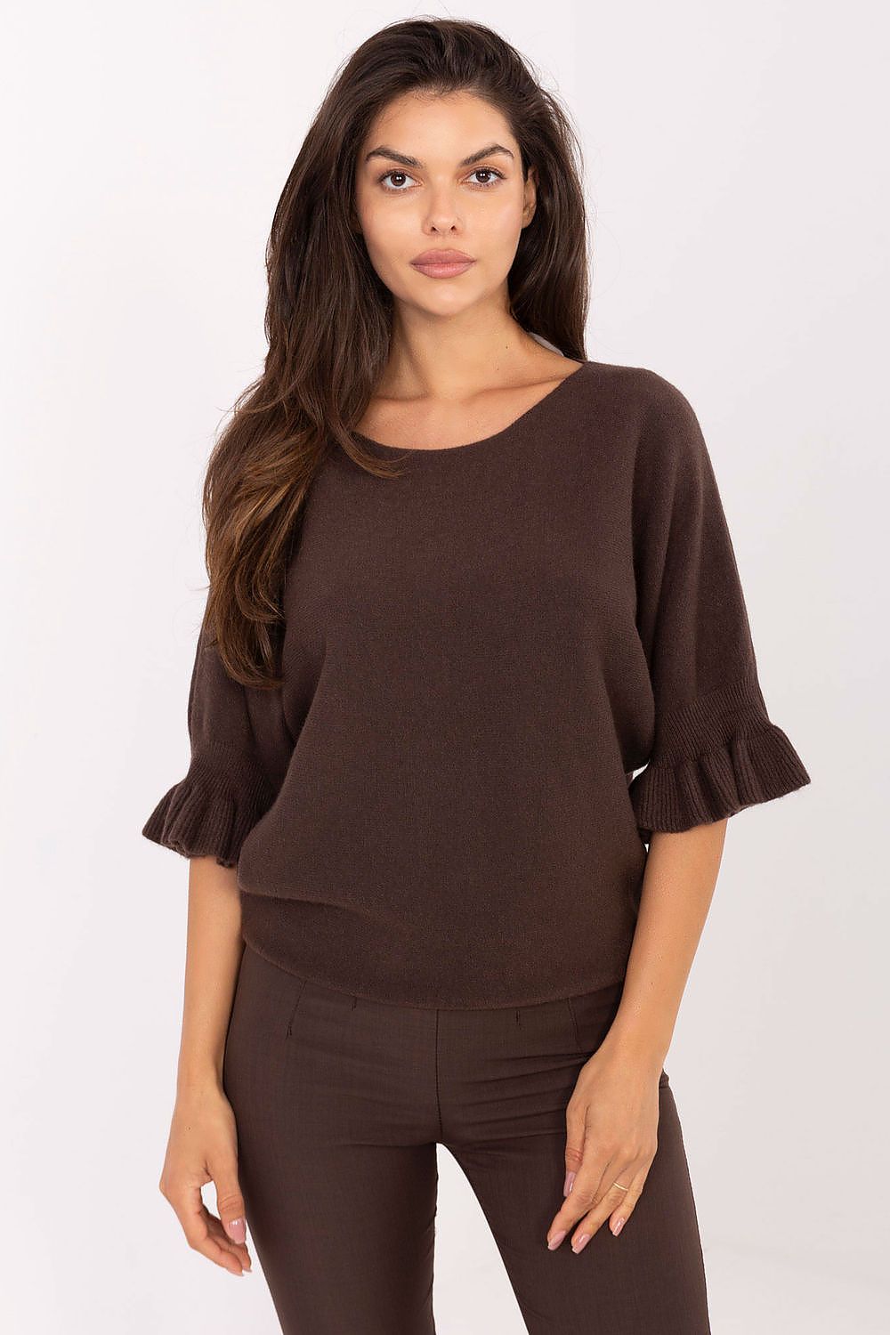 Pullover Damen Viskose elegant zeitlos