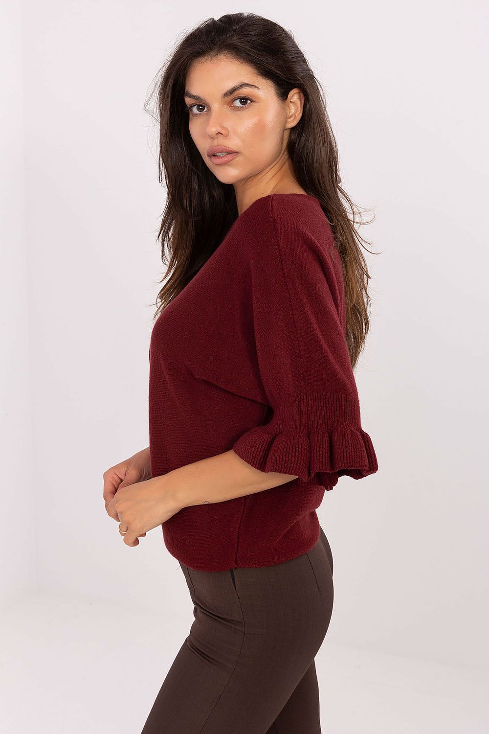 Pullover Damen Viskose elegant zeitlos