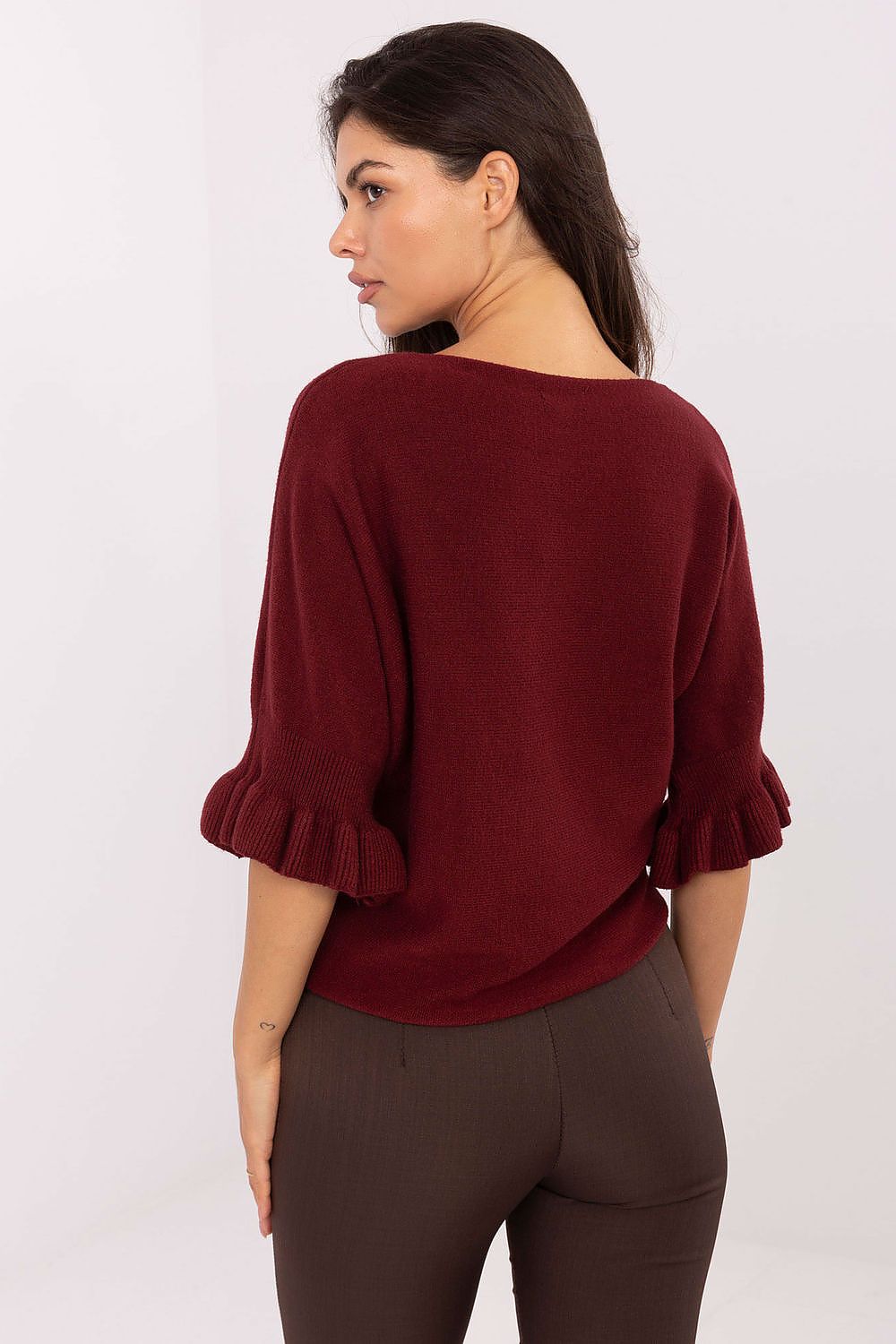 Pullover Damen Viskose elegant zeitlos