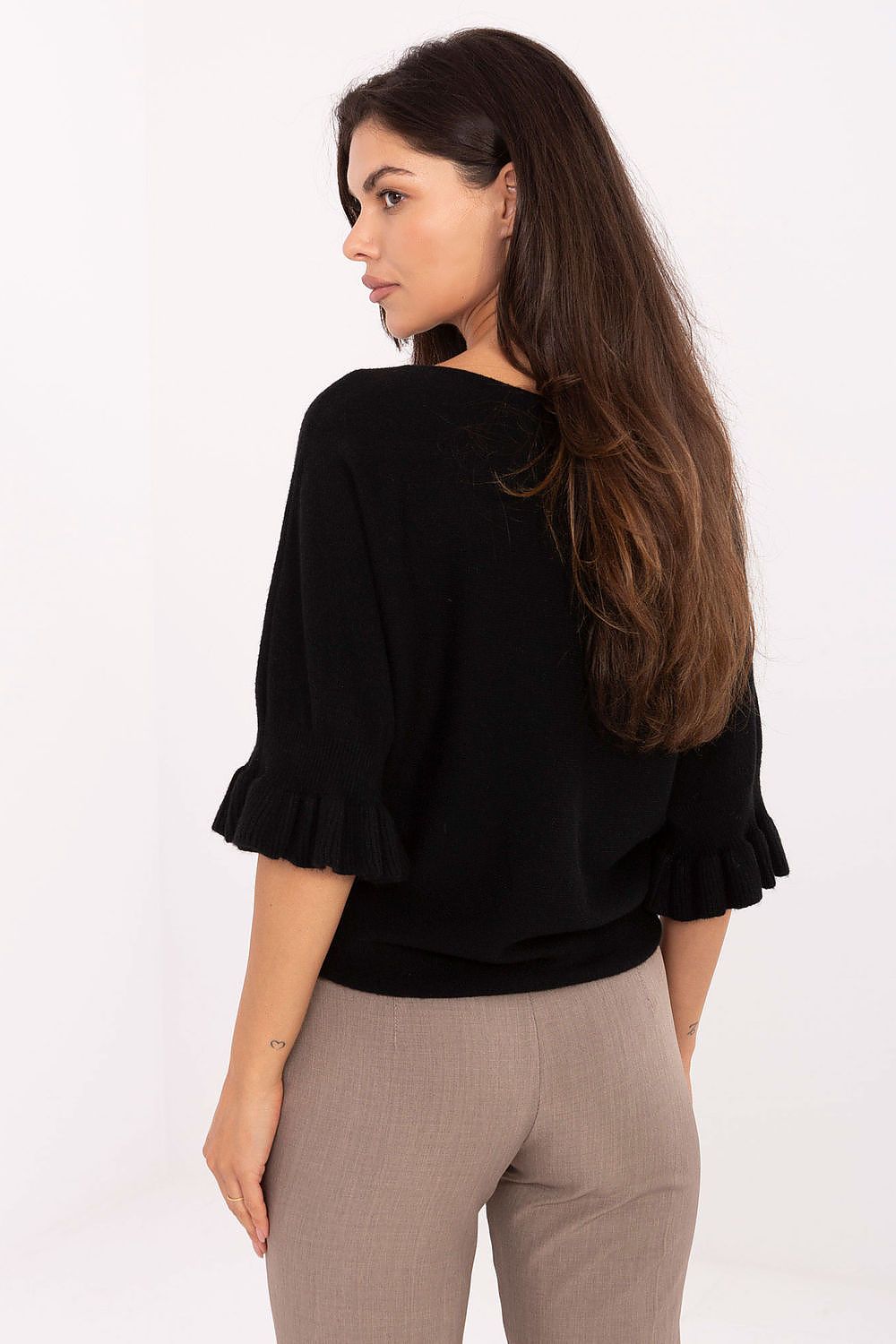 Pullover Damen Viskose elegant zeitlos