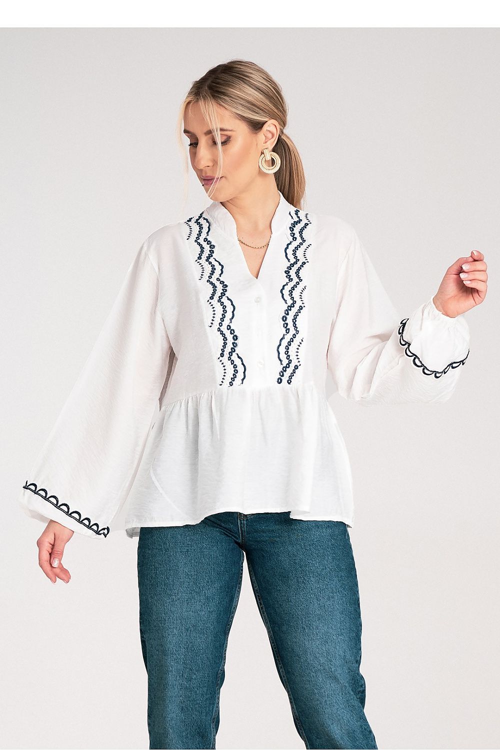 Damen Bluse Viskose – Elegant & Leicht