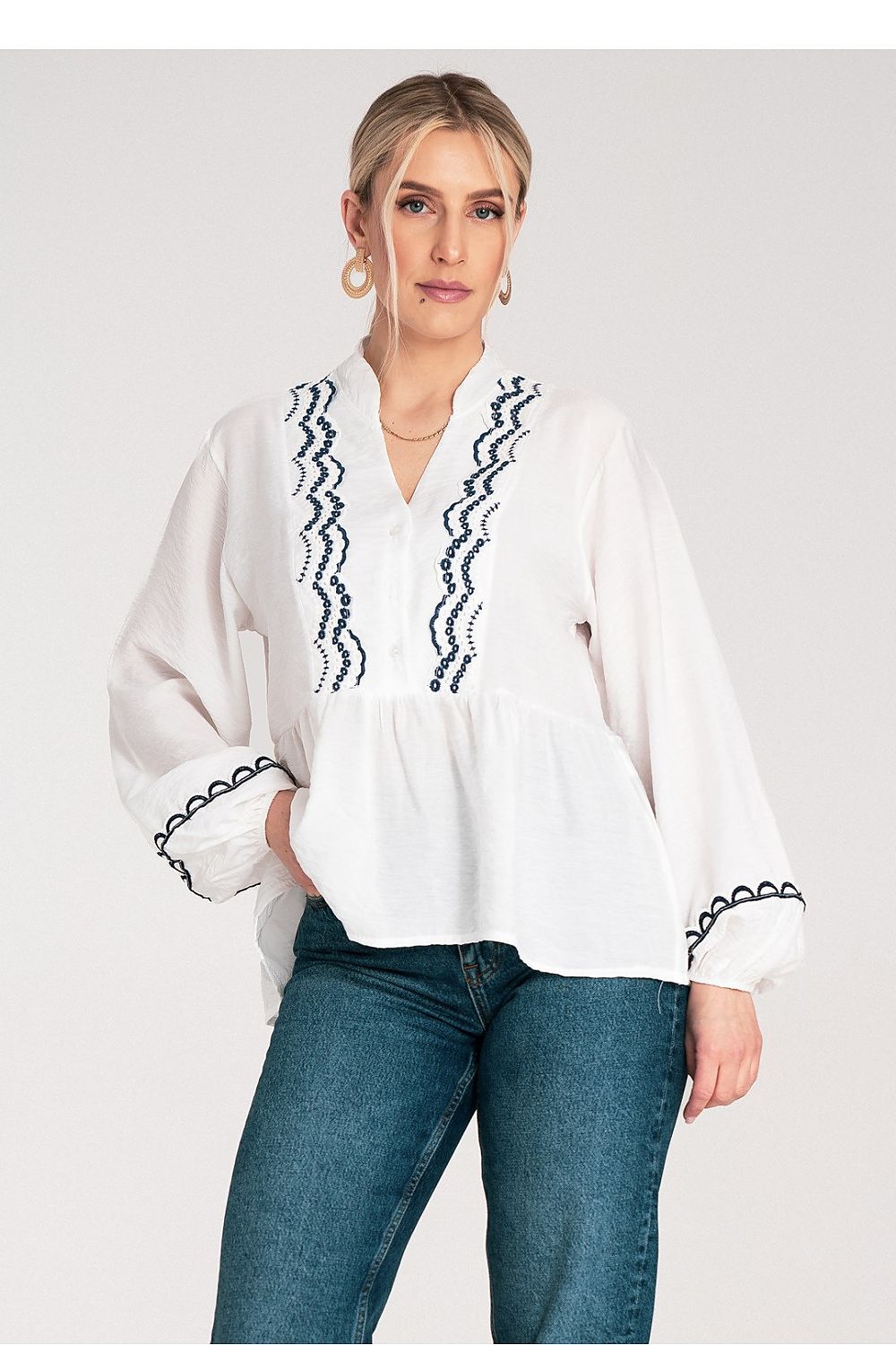 Damen Bluse Viskose – Elegant & Leicht