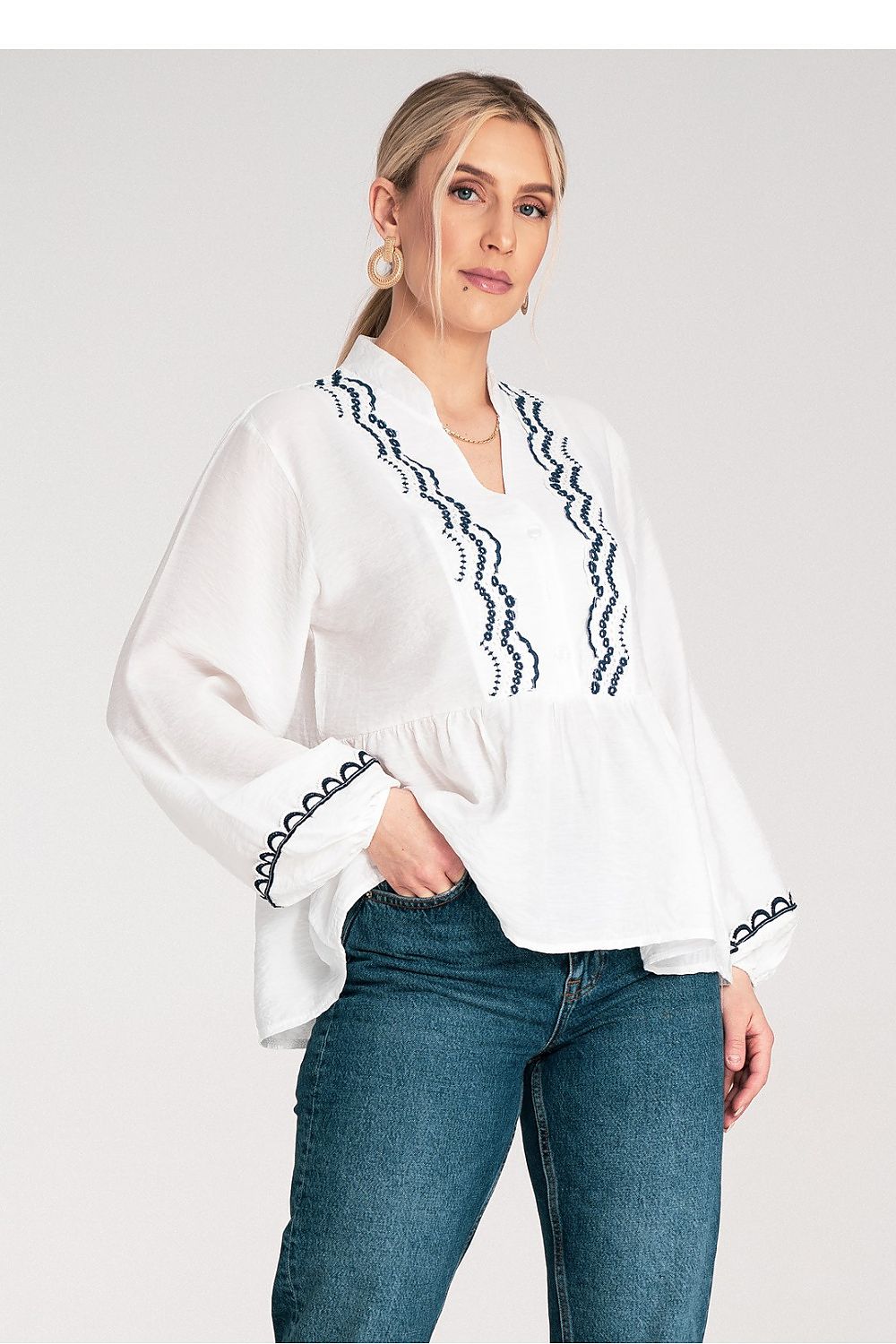 Damen Bluse Viskose – Elegant & Leicht