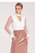 Body Damen elegant figurbetont Universalgröße