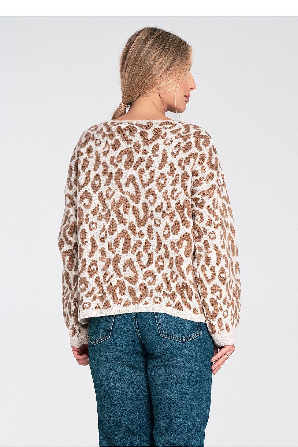 Cardigan Damen bunt Strick Universalgröße