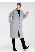 Mantel Damen lang Oversized Universalgröße