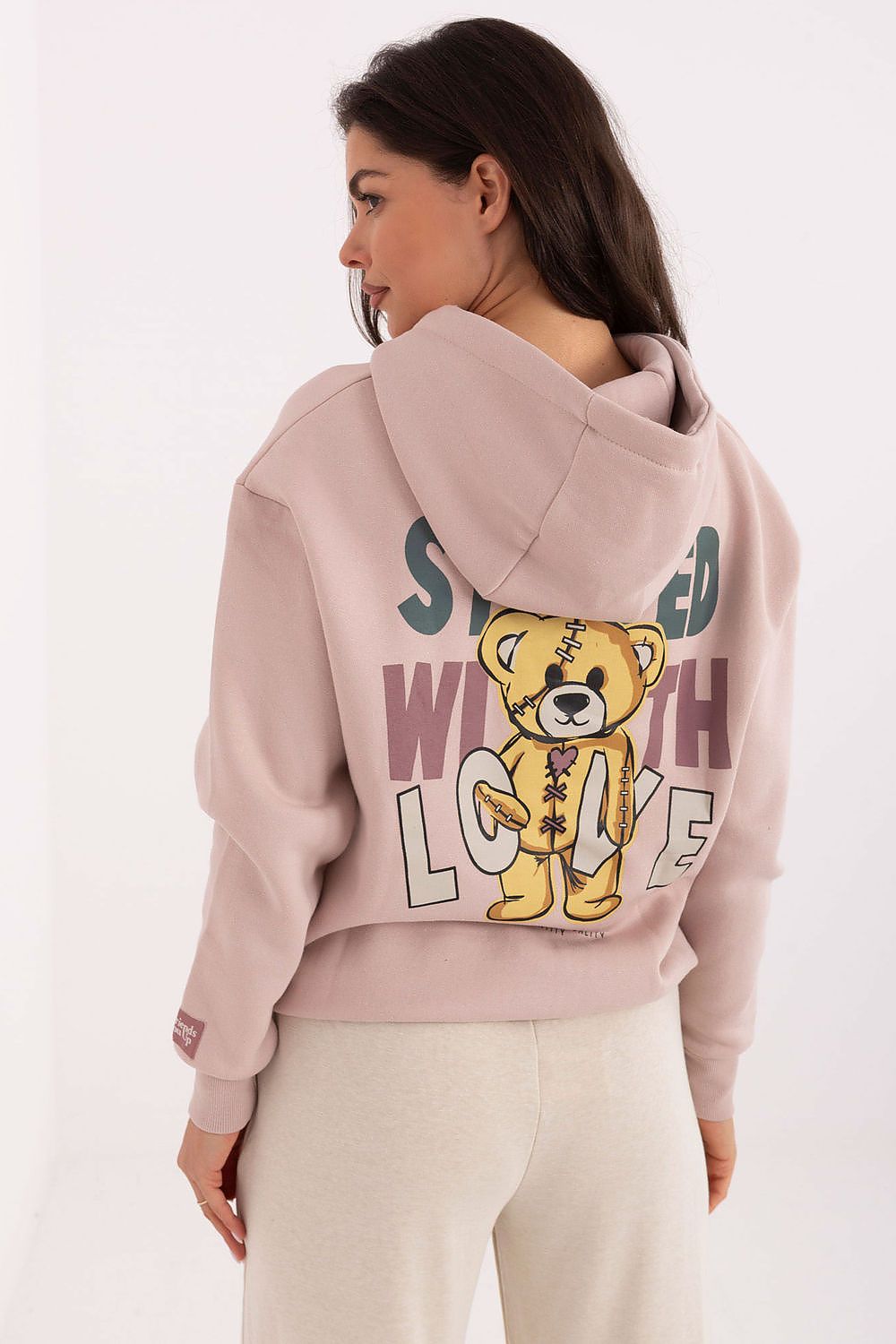Hoodie Damen lässig – Kapuzenpullover mit Print & Taschen