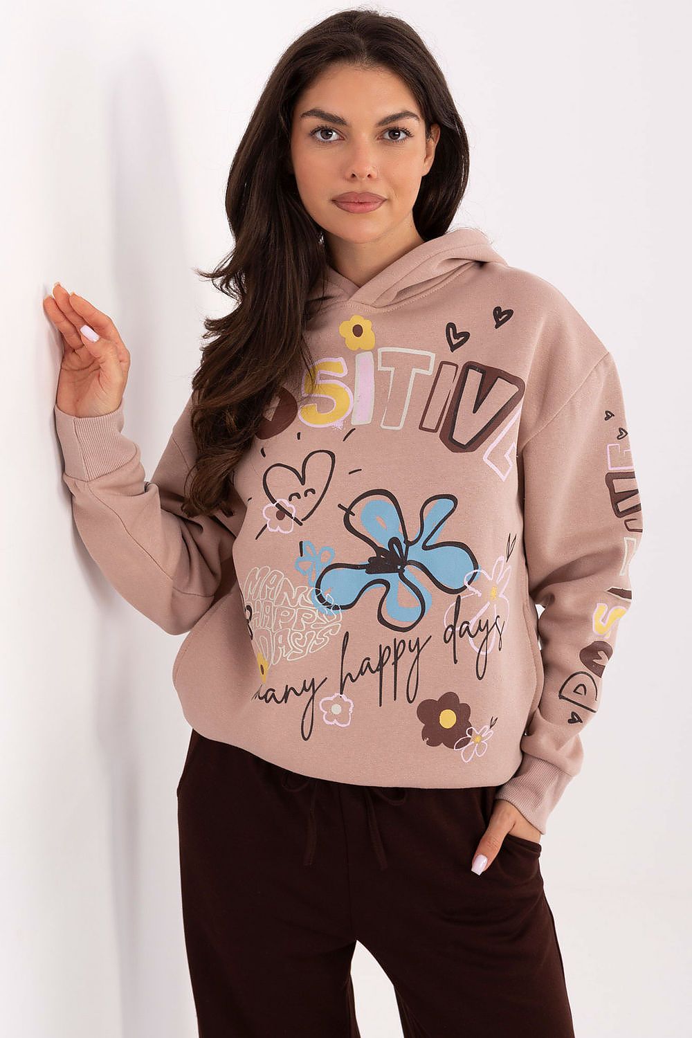 Sweatshirt Damen Allover Print – Lässig & Streetstyle