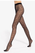 Strumpfhose Mosaikmuster geometrisch Damen stylisch & modern