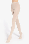 Baumwoll-Strumpfhose Damen Gatta Celia – Beige Rot Schwarz