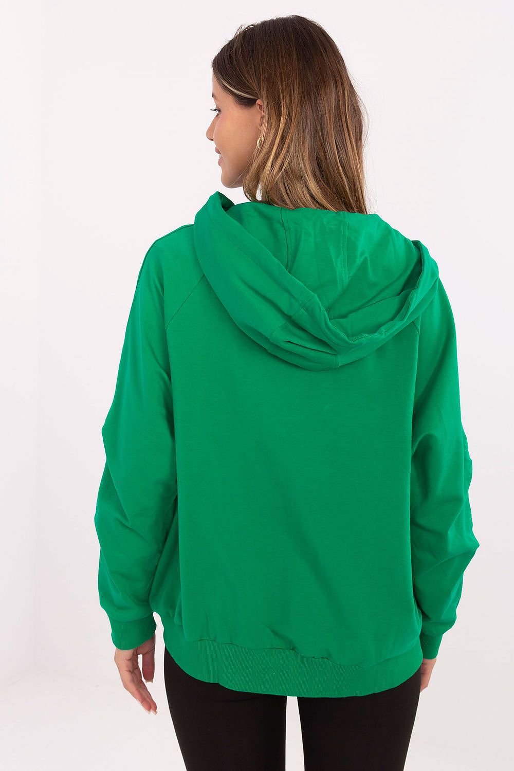 Pullover Damen Oversized Rundhals Bequem