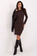 Bodycon Kleid Damen Gerippt – Figurbetont & Elegant