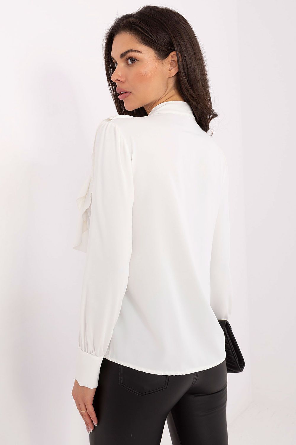 Hemd Damen Langarm Rüschen – Elegant & Zeitlos