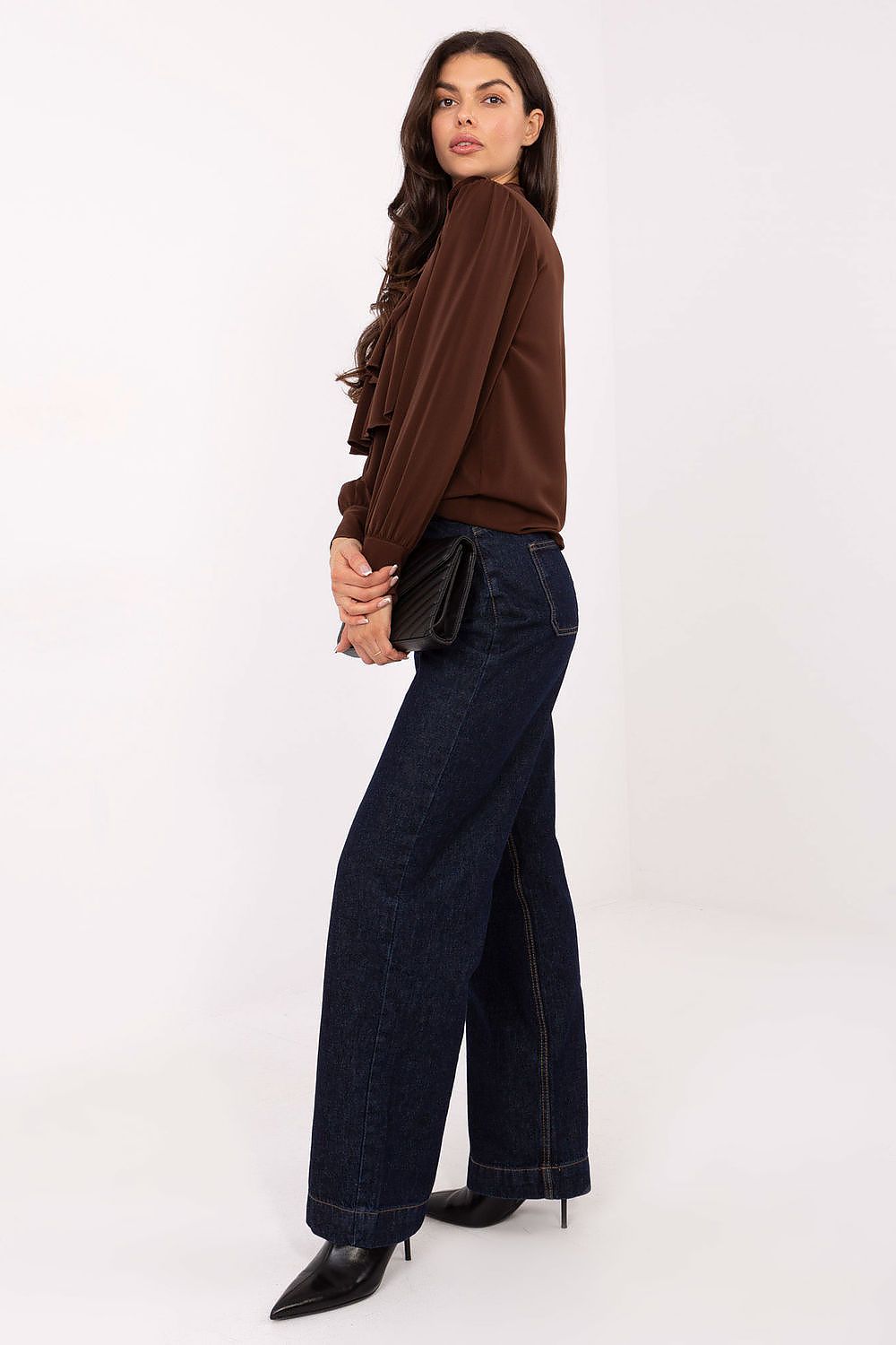 Hemd Damen Langarm Rüschen – Elegant & Zeitlos
