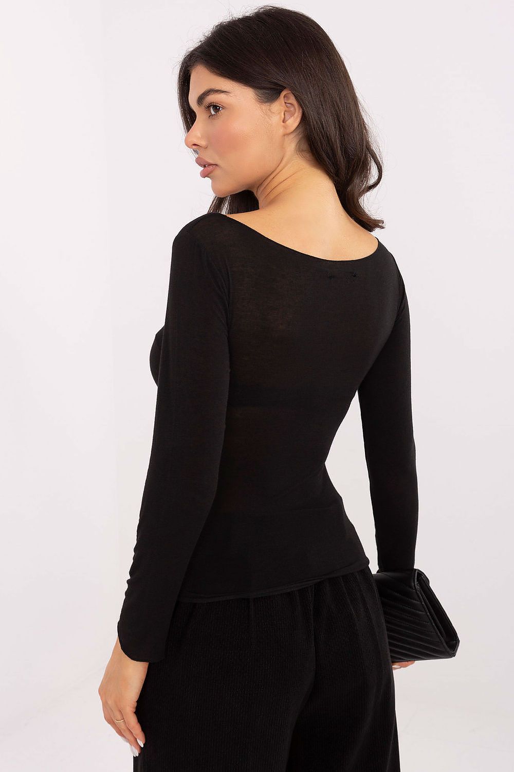 Kaschmir-Shirt Damen – Weiches Langarm-Top mit Bootsausschnitt