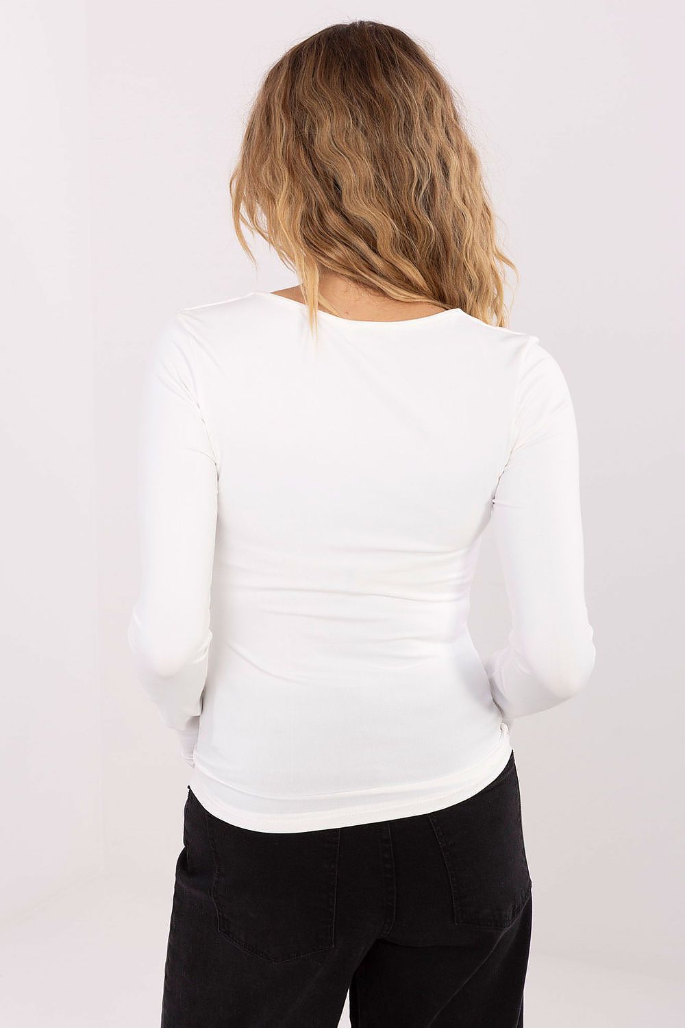 Bluse Damen Elegant Langarm Klassisch
