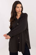 Damen Bluse Langarm Puffärmel Elegant Business Casual