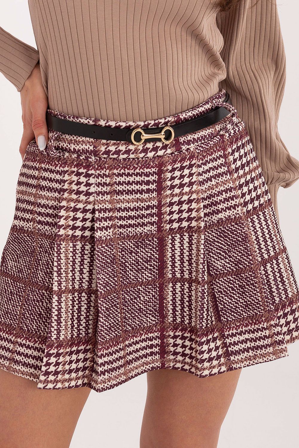 Hosenrock Damen Elegant Shorts High Waist