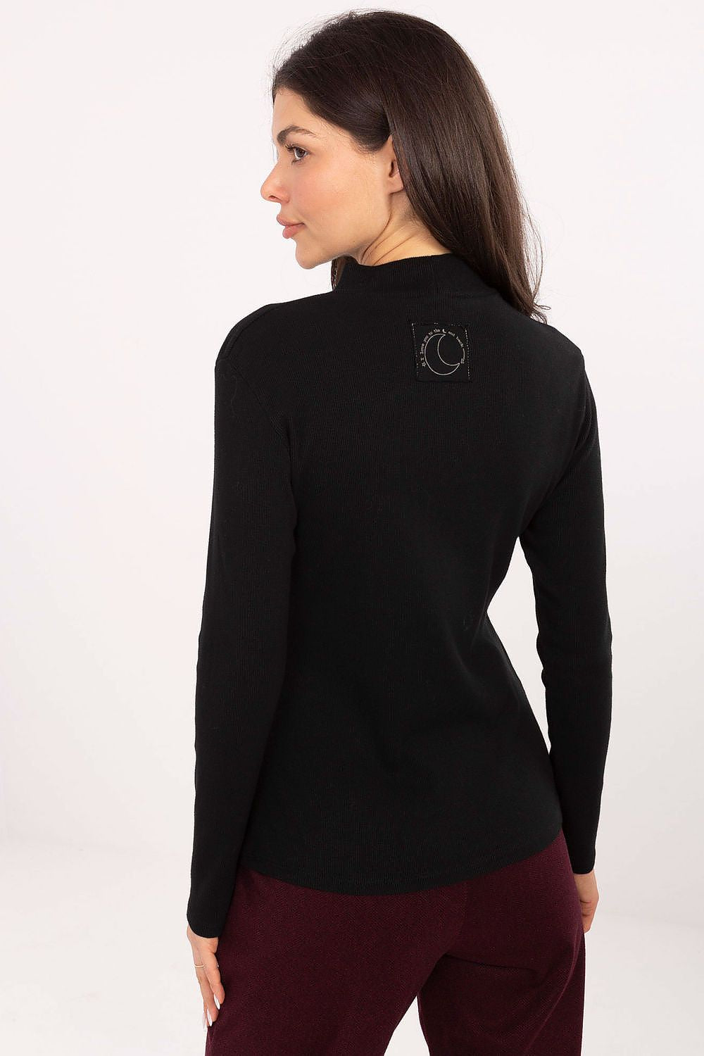 Bluse Damen Elegant Schleife Langarm