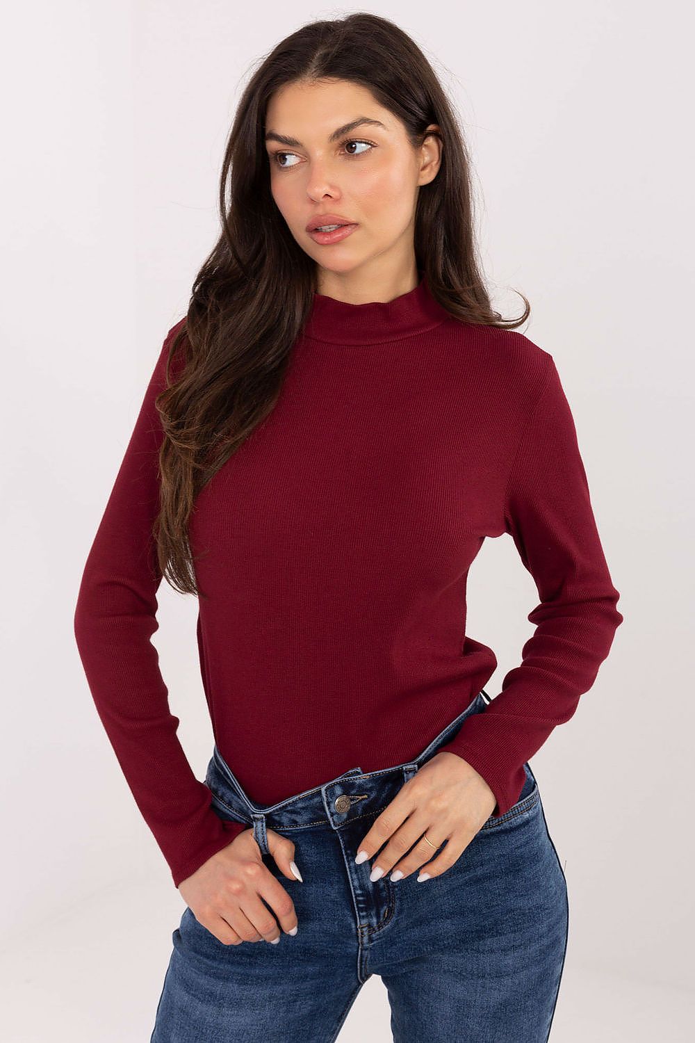 Bluse Damen Elegant Schleife Langarm