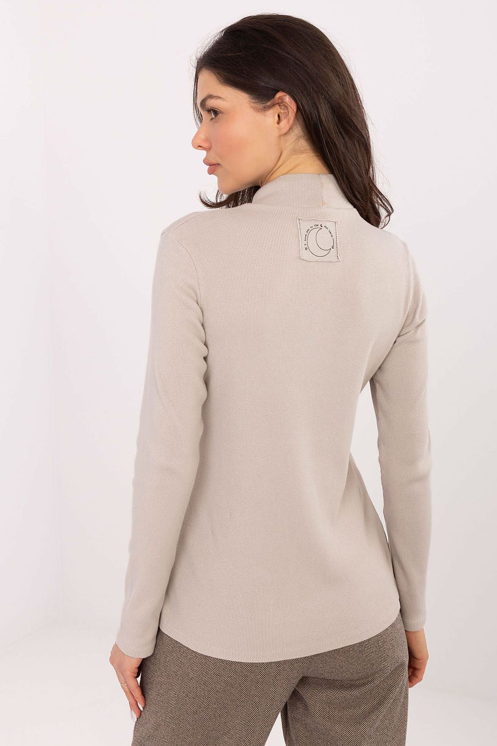 Bluse Damen Elegant Schleife Langarm