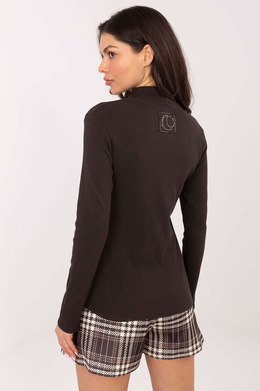 Bluse Damen Elegant Schleife Langarm