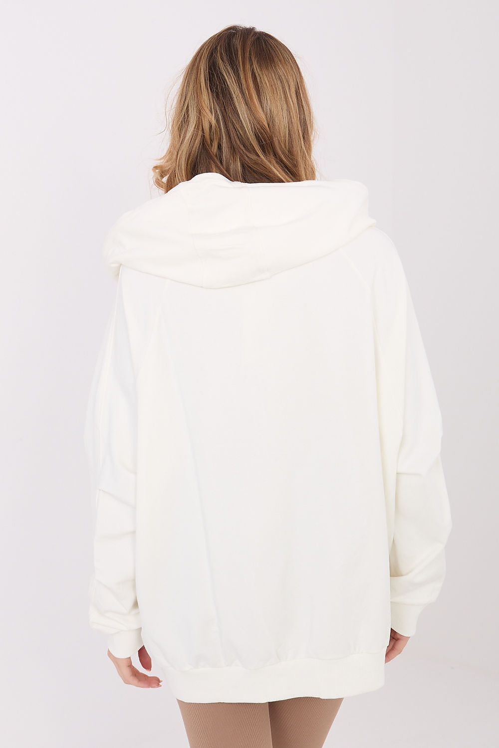 Pullover Damen Oversized Rundhals Bequem