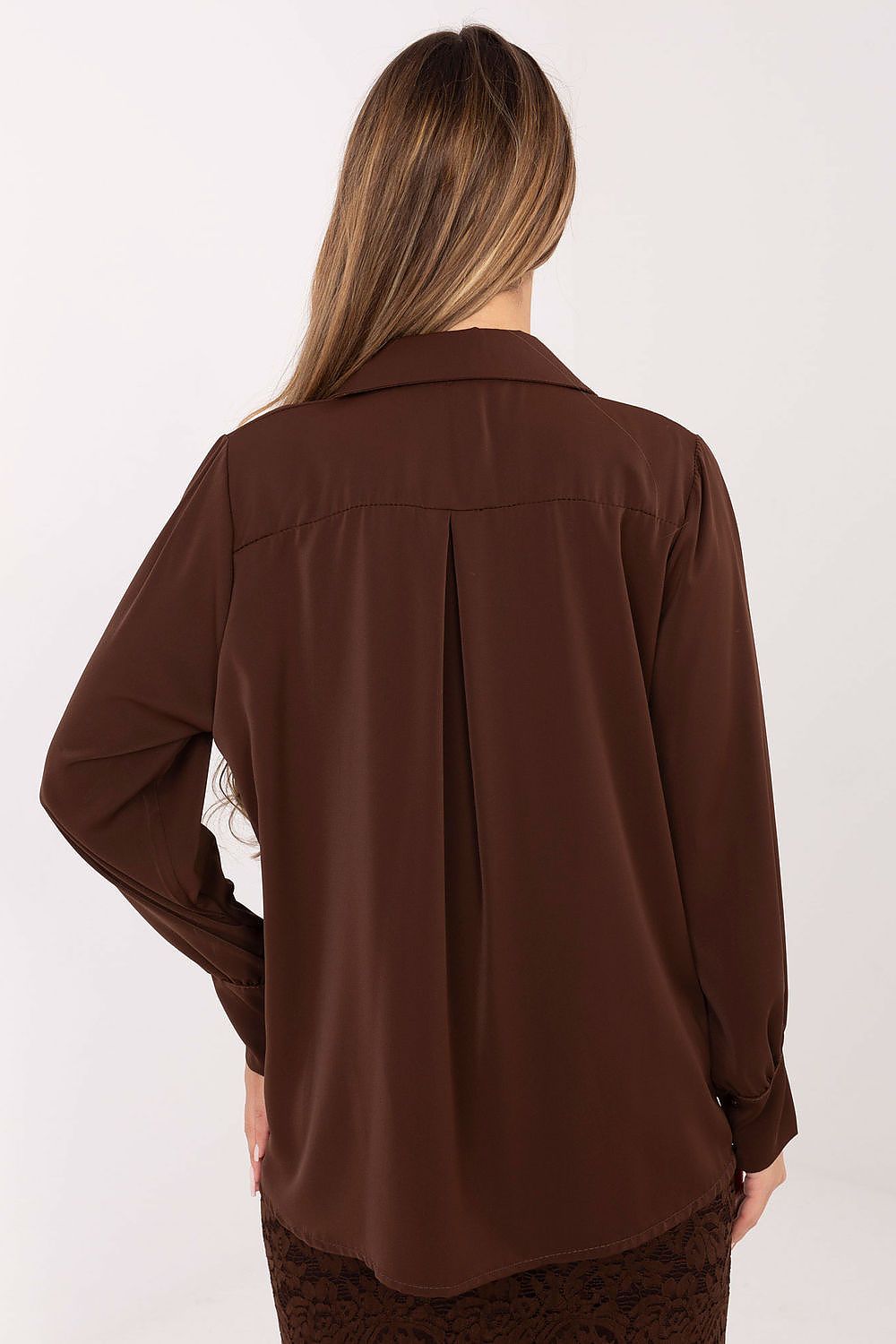 Bluse Damen Elegant Rüsche Puffärmel