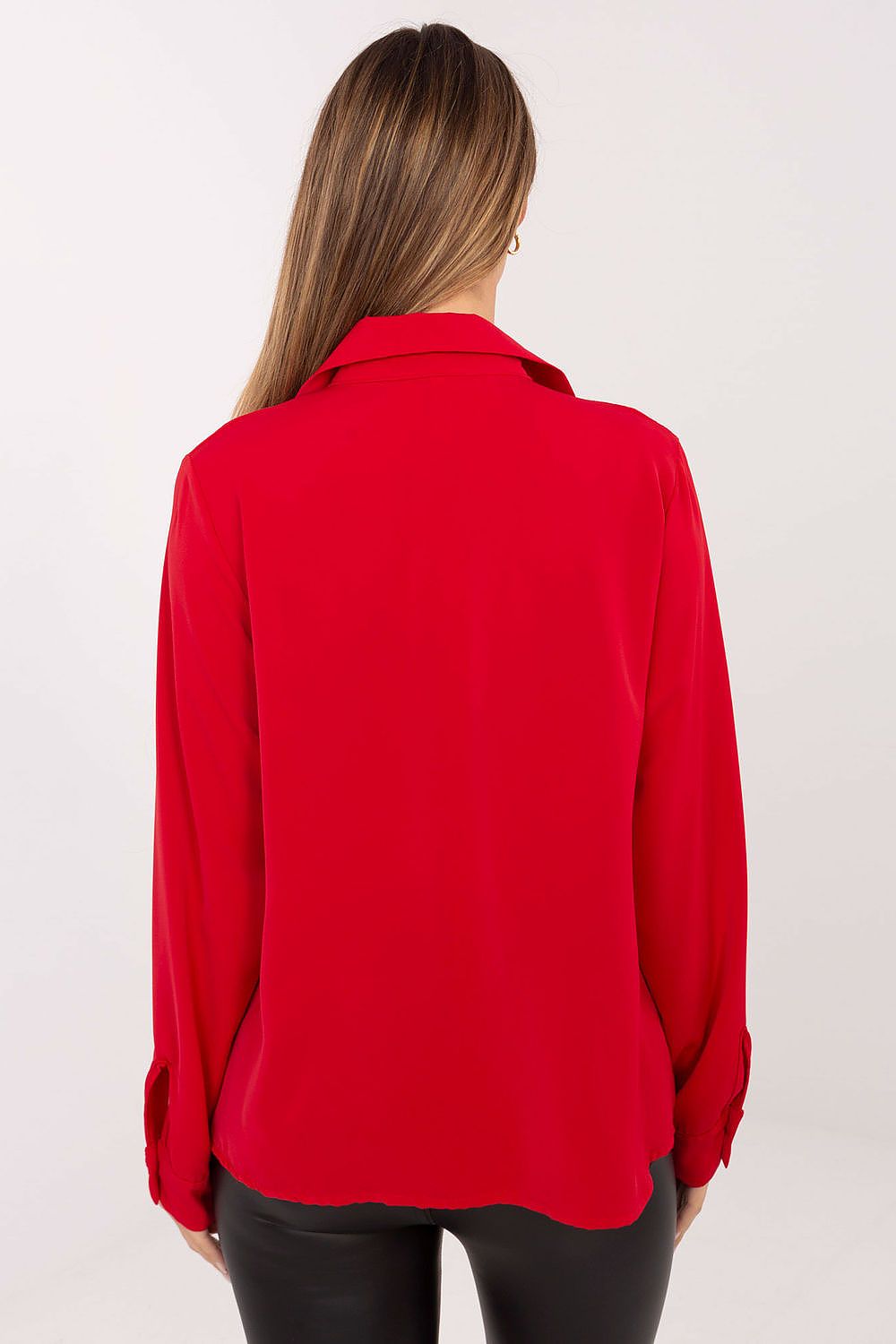 Damen Bluse Langarm mit Bindung – Elegant & Vielseitig