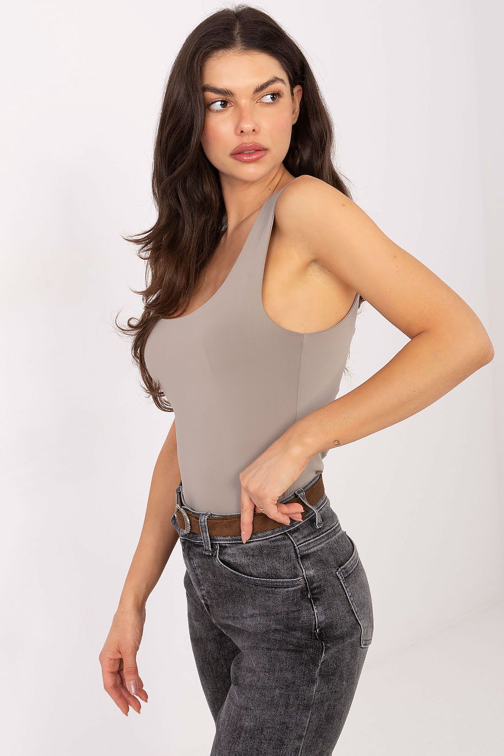 Damen Top Ärmellos Elastisch – Basic & Vielseitig