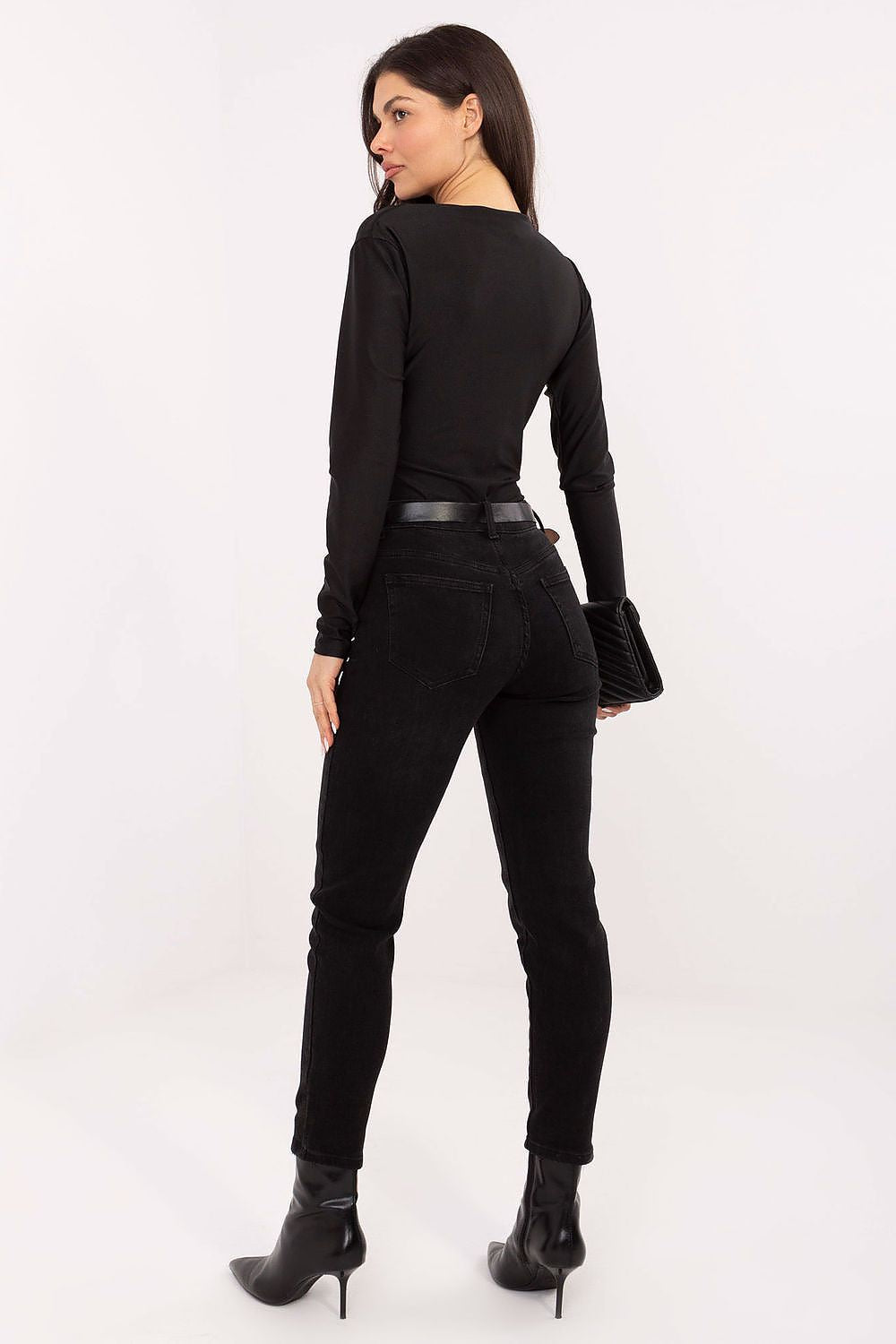 Damen Skinny Jeans Schwarz – Schlanker Schnitt XXS-XL
