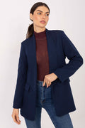 Damen Blazer elegant mit Schulterpolster | Sakko Universalgröße