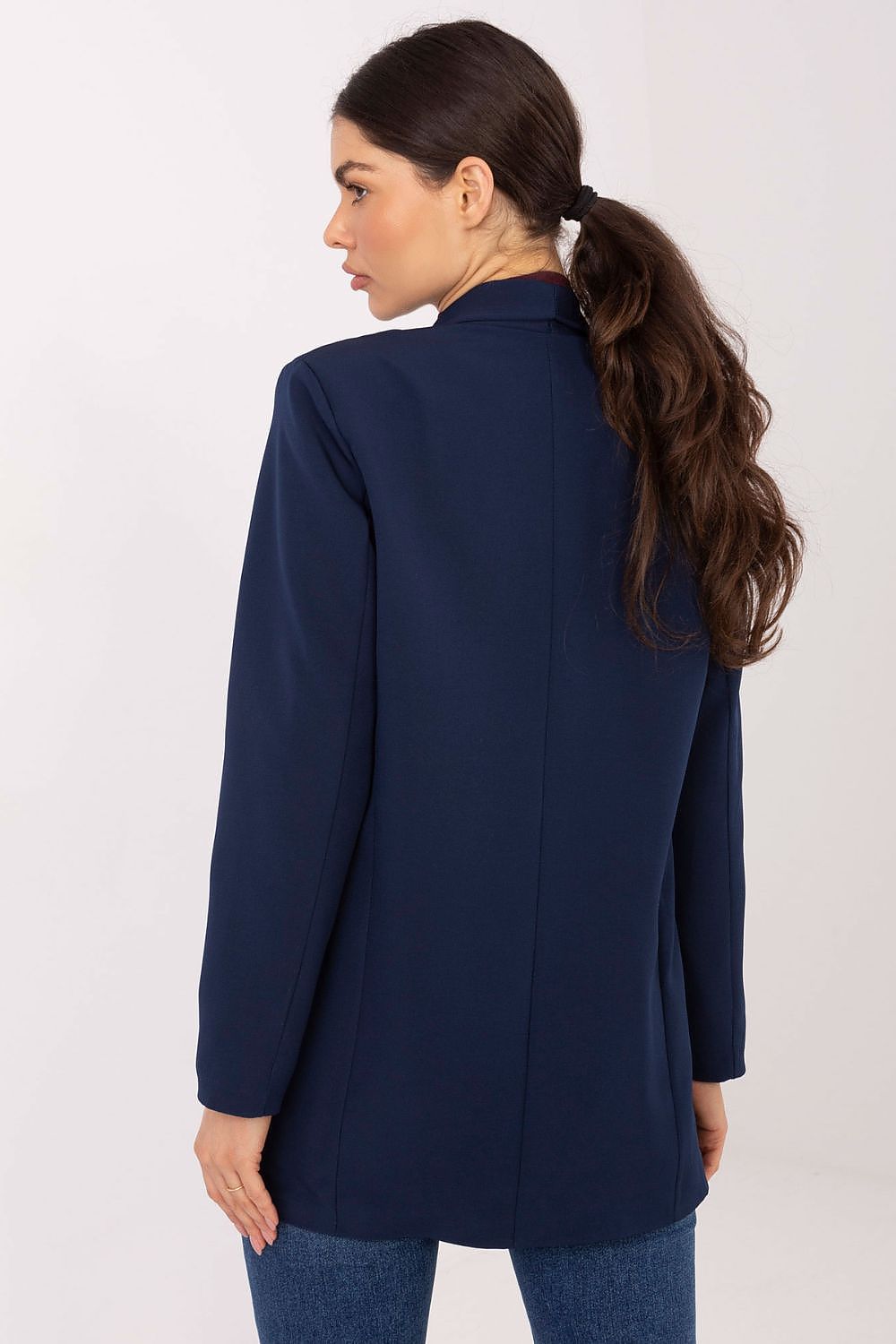 Damen Blazer elegant mit Schulterpolster | Sakko Universalgröße